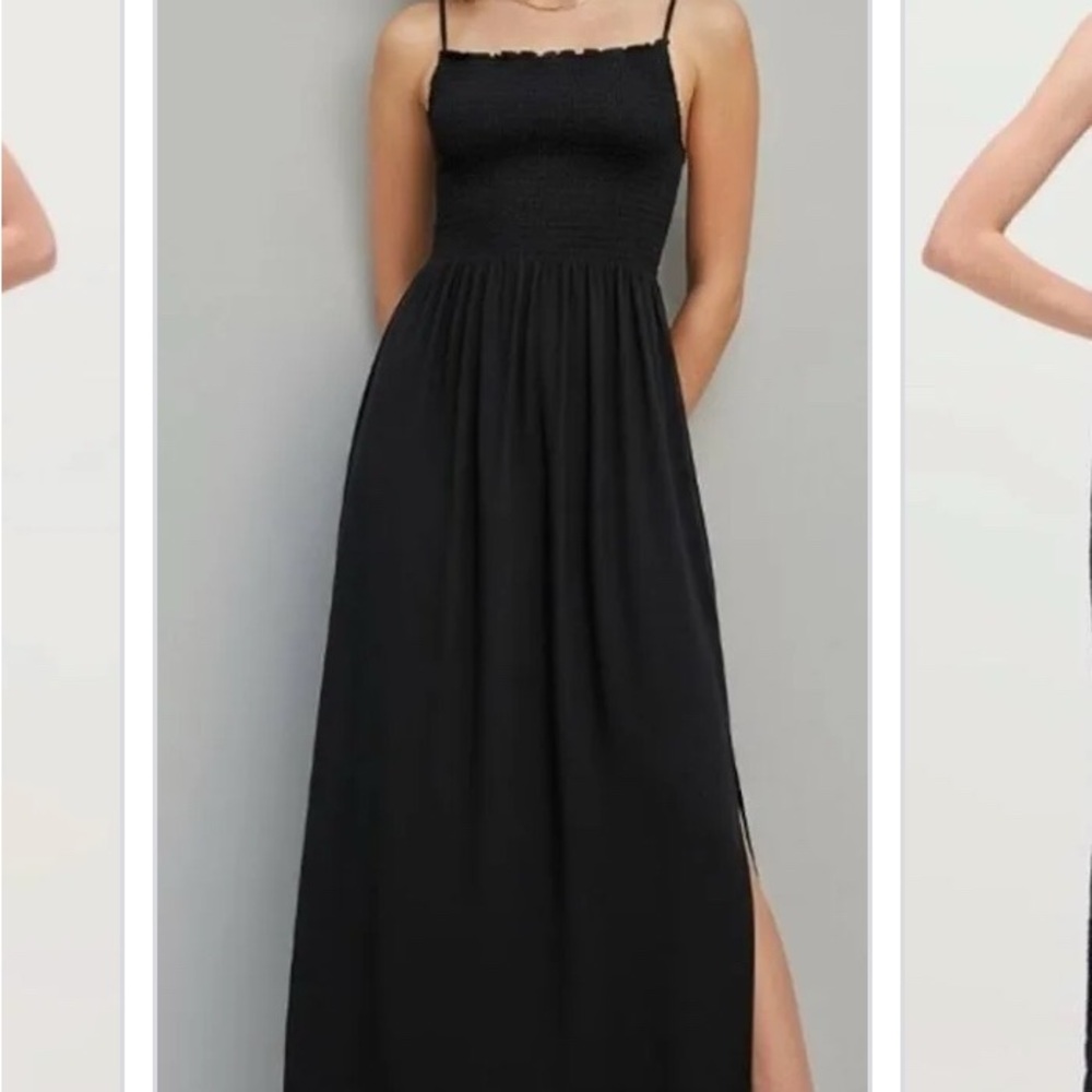 Hill House Home The Jersey Isabel Nap Black Maxi Dress